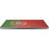 Portuguese Flag Dark Wood Laptop Skins