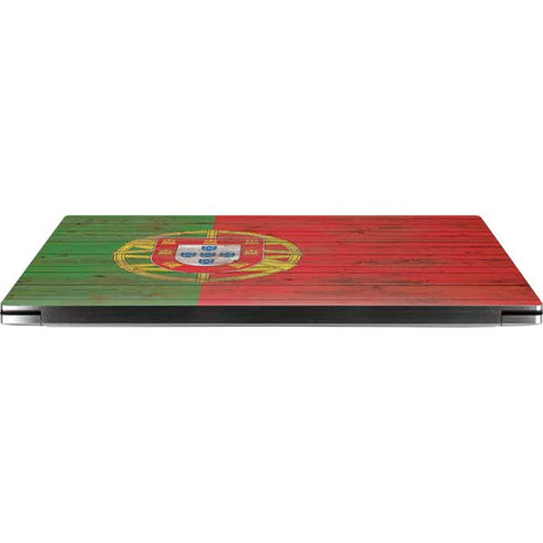 Portuguese Flag Dark Wood Dell XPS Skin