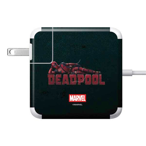 Marvel Deadpool Legacy Posing Deadpool 85W Power Adapter (15 and 17 inch MacBook Pro Charger) Skin