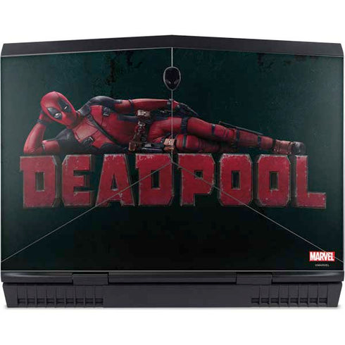 Marvel Deadpool Legacy Posing Deadpool Dell Alienware Skin
