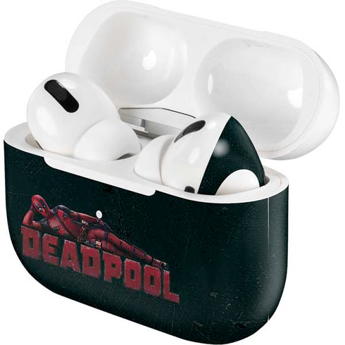 Marvel Deadpool Legacy Posing Deadpool AirPods Skins