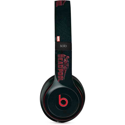 Marvel Deadpool Legacy Posing Deadpool Beats Solo 2 Wireless Skin