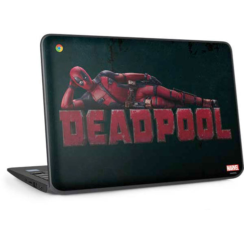 Marvel Deadpool Legacy Posing Deadpool HP Chromebook Skin