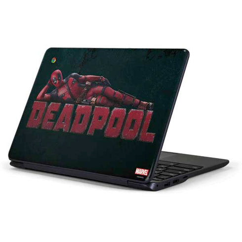 Marvel Deadpool Legacy Posing Deadpool Samsung Chromebook Skin