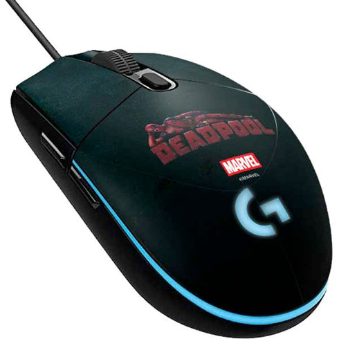 Marvel Deadpool Legacy Posing Deadpool G203 Prodigy RGB Wired Gaming Mouse Skin