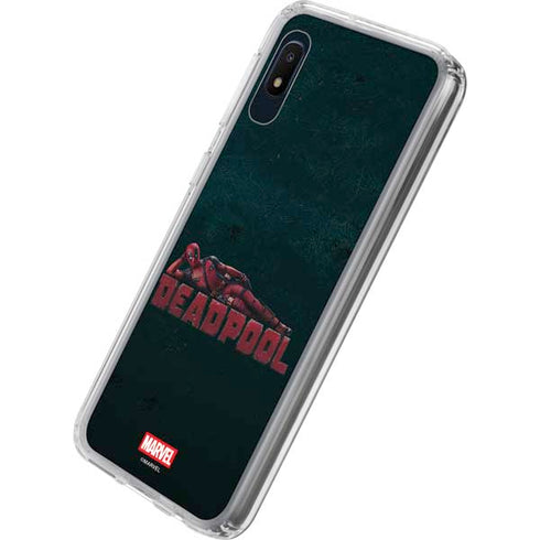Marvel Deadpool Legacy Posing Deadpool Galaxy A10e Clear Case