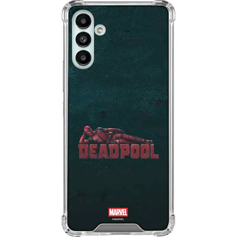 Marvel Deadpool Legacy Posing Deadpool Galaxy A13 5G Clear Case
