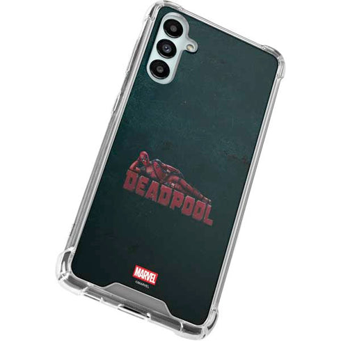 Marvel Deadpool Legacy Posing Deadpool Galaxy A14 5G Clear Case