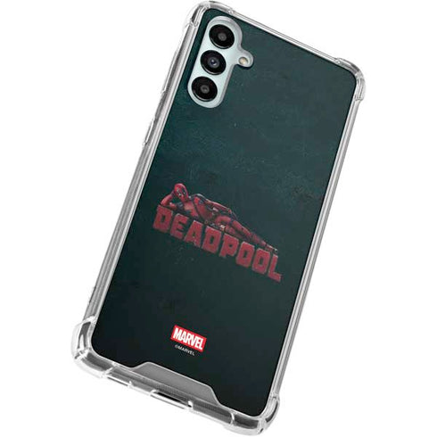 Marvel Deadpool Legacy Posing Deadpool Galaxy A15 5G Clear Case