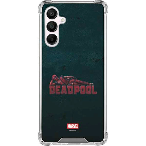 Marvel Deadpool Legacy Posing Deadpool Galaxy A16 5G Clear Case