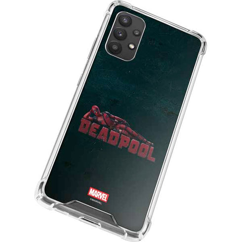 Marvel Deadpool Legacy Posing Deadpool Galaxy A32 5G Clear Case