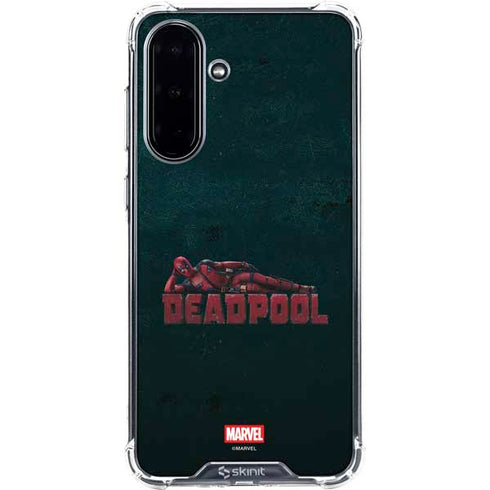 Marvel Deadpool Legacy Posing Deadpool Galaxy A36 5G Clear Case