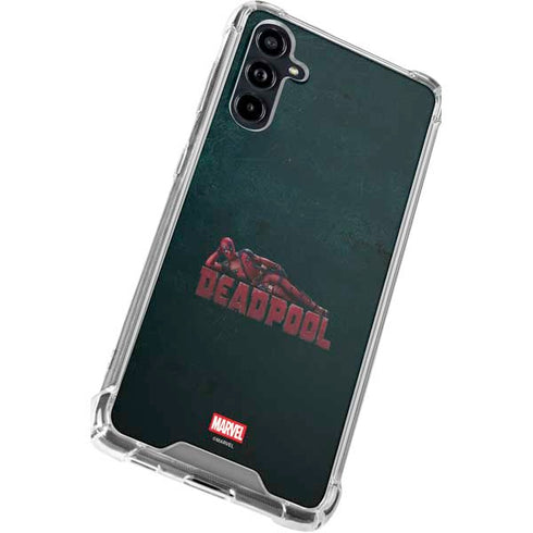 Marvel Deadpool Legacy Posing Deadpool Galaxy A54 5G Clear Case