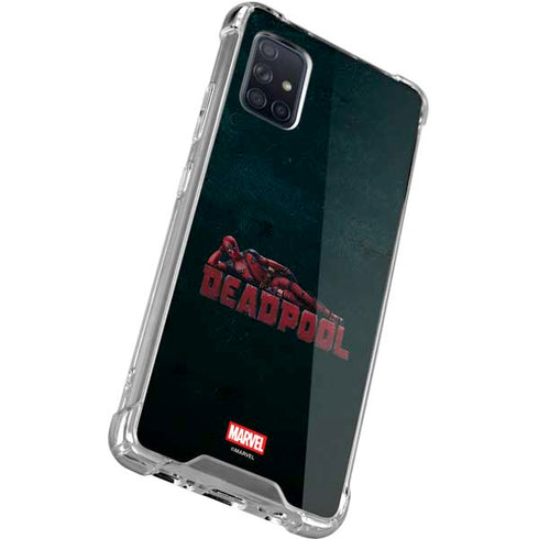 Marvel Deadpool Legacy Posing Deadpool Galaxy A71 5G Clear Case