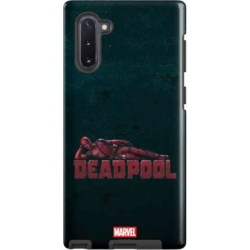 Marvel Deadpool Legacy Posing Deadpool Galaxy Note 10 Pro Case