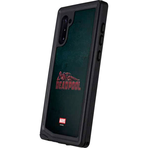 Marvel Deadpool Legacy Posing Deadpool Galaxy Note 10 Waterproof Case