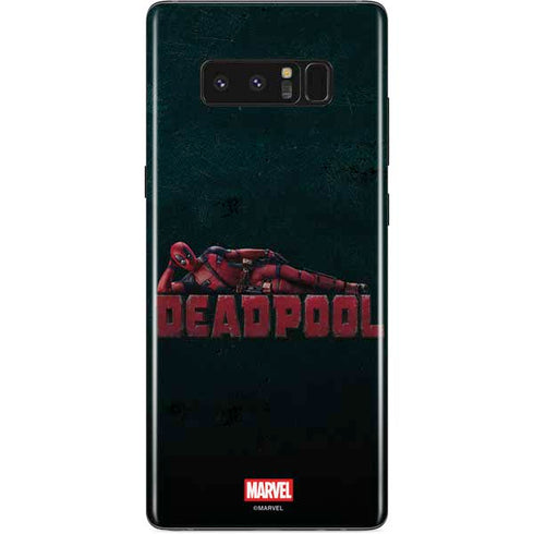 Marvel Deadpool Legacy Posing Deadpool Galaxy Note 8 Skin