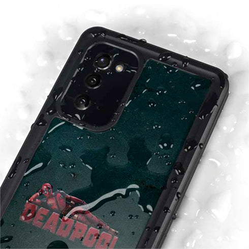 Marvel Deadpool Legacy Posing Deadpool Galaxy Note20 5G Waterproof Case