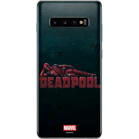 Marvel Deadpool Legacy Posing Deadpool Galaxy S10 Plus Skin