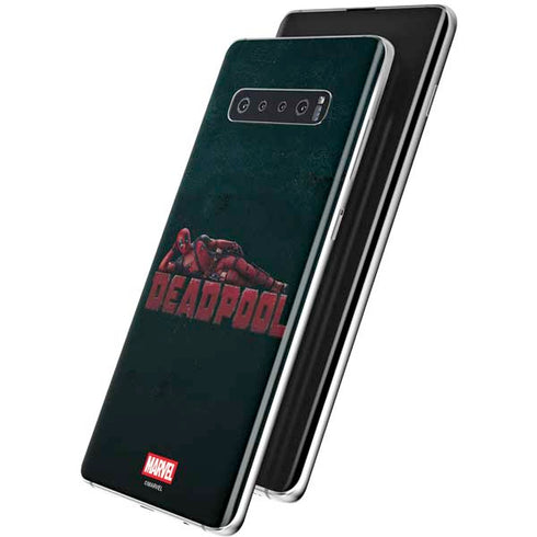 Marvel Deadpool Legacy Posing Deadpool Galaxy S10 Plus Skin