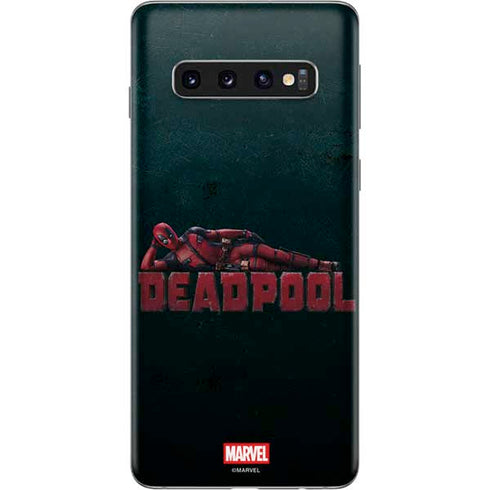 Marvel Deadpool Legacy Posing Deadpool Galaxy S10 Skin