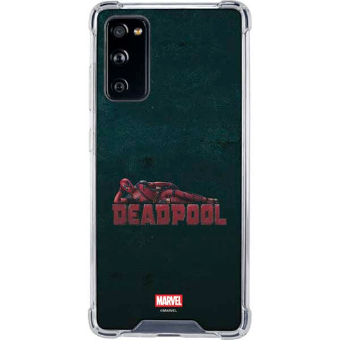 Marvel Deadpool Legacy Posing Deadpool Galaxy S20 FE Clear Case