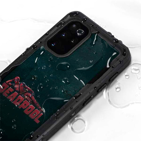 Marvel Deadpool Legacy Posing Deadpool Galaxy S20 Plus Waterproof Case