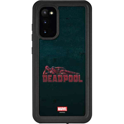 Marvel Deadpool Legacy Posing Deadpool Galaxy S20 Waterproof Case