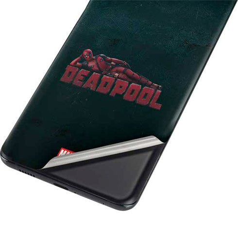 Marvel Deadpool Legacy Posing Deadpool Galaxy S21 Plus 5G Skin