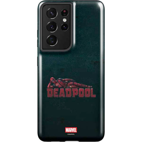 Marvel Deadpool Legacy Posing Deadpool Galaxy S21 Ultra 5G Pro Case