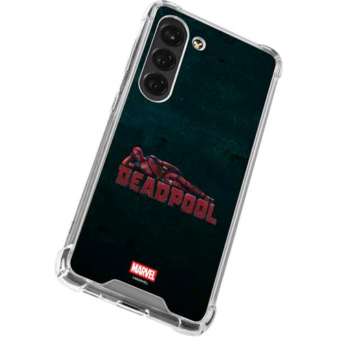 Marvel Deadpool Legacy Posing Deadpool Galaxy S23 Clear Case