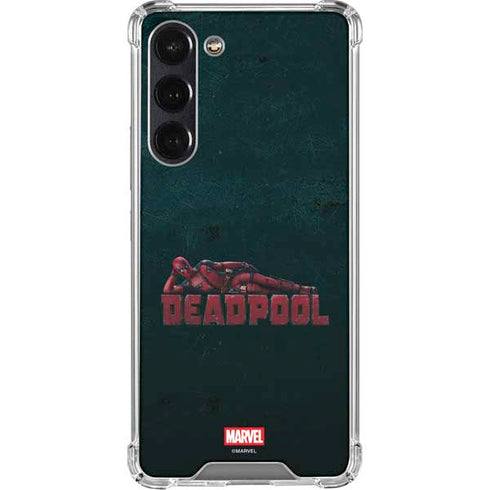 Marvel Deadpool Legacy Posing Deadpool Galaxy S23 FE Clear Case