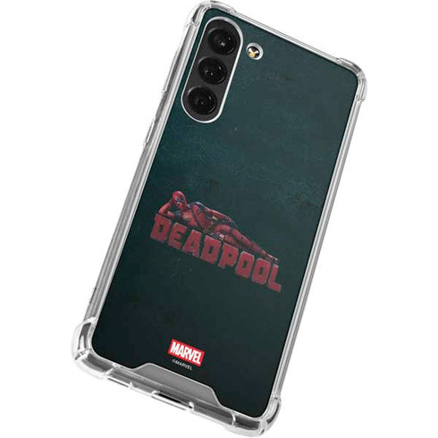Marvel Deadpool Legacy Posing Deadpool Galaxy S23 Plus Clear Case