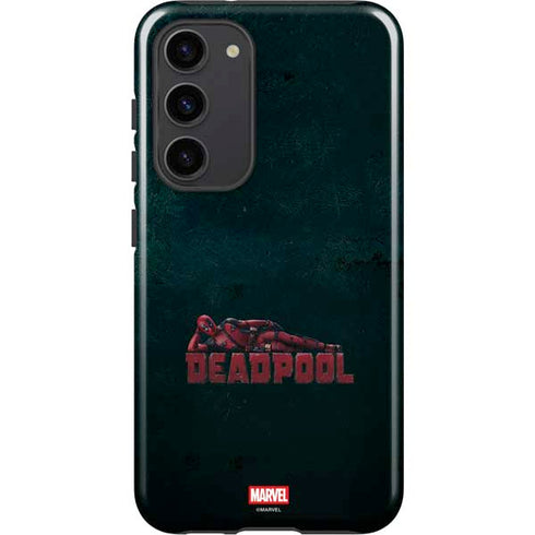 Marvel Deadpool Legacy Posing Deadpool Galaxy S23 Plus Pro Case