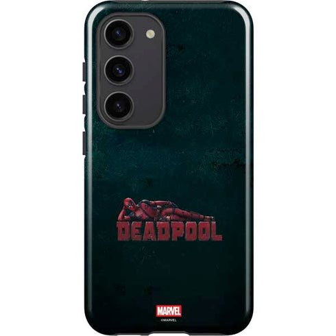 Marvel Deadpool Legacy Posing Deadpool Galaxy S23 Pro Case