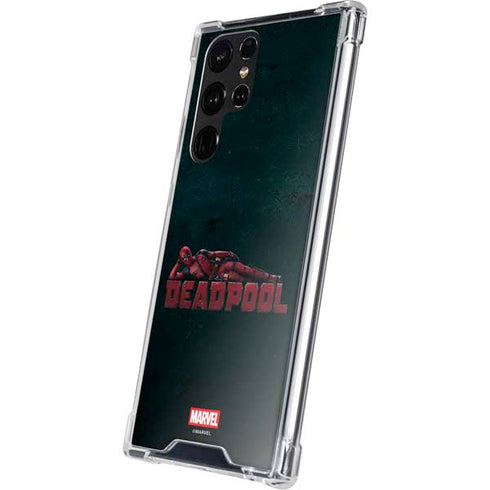 Marvel Deadpool Legacy Posing Deadpool Galaxy S23 Ultra Clear Case