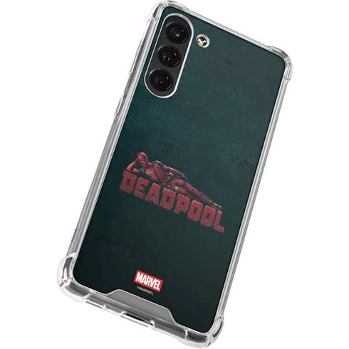 Marvel Deadpool Legacy Posing Deadpool Galaxy S24 FE Clear Case