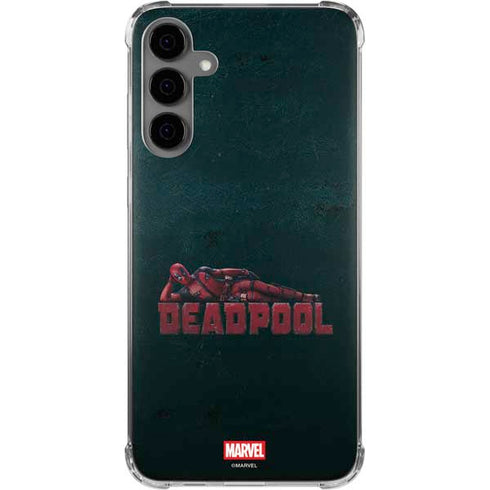 Marvel Deadpool Legacy Posing Deadpool Galaxy S24 Plus Clear Case