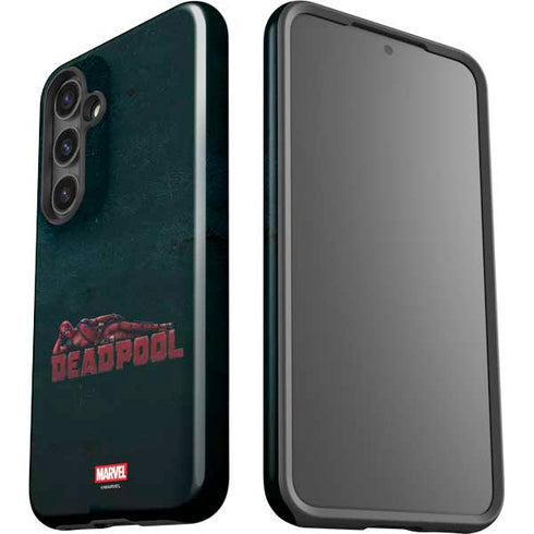 Marvel Deadpool Legacy Posing Deadpool Galaxy S24 Plus Impact Case