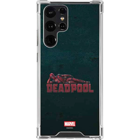 Marvel Deadpool Legacy Posing Deadpool Galaxy S24 Ultra Clear Case
