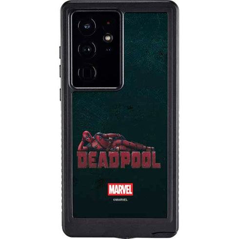Marvel Deadpool Legacy Posing Deadpool Galaxy S24 Ultra Waterproof Case