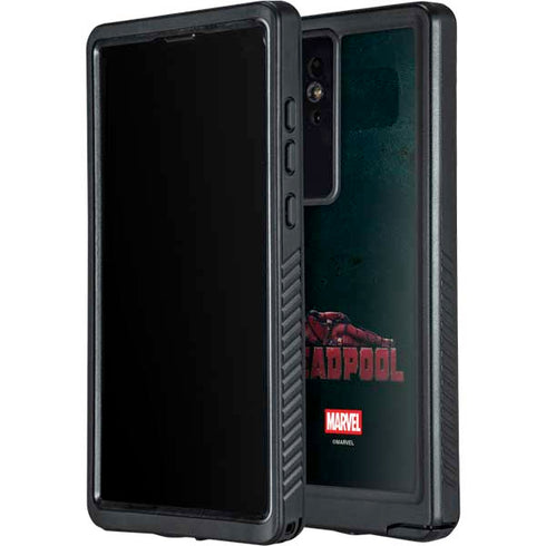 Marvel Deadpool Legacy Posing Deadpool Galaxy S24 Ultra Waterproof Case