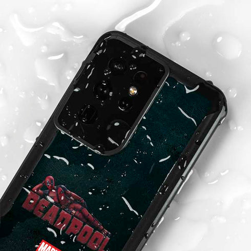 Marvel Deadpool Legacy Posing Deadpool Galaxy S24 Ultra Waterproof Case