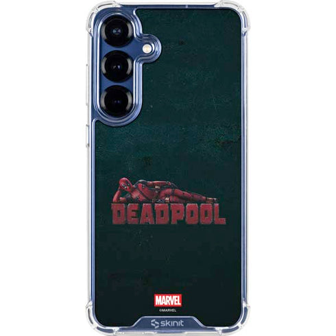 Marvel Deadpool Legacy Posing Deadpool Galaxy S25 Plus Clear Case