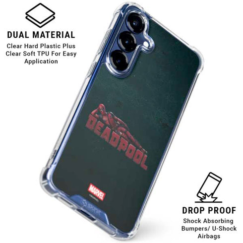 Marvel Deadpool Legacy Posing Deadpool Galaxy S25 Plus Clear Case