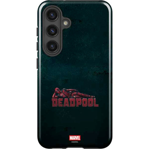 Marvel Deadpool Legacy Posing Deadpool Galaxy S25 Plus Impact Case