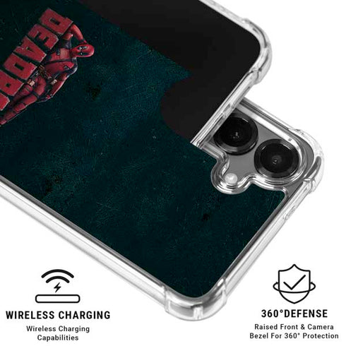 Marvel Deadpool Legacy Posing Deadpool Galaxy S26 Plus Clear Case