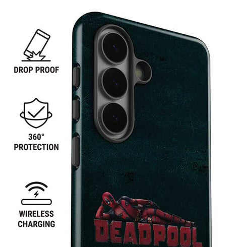 Marvel Deadpool Legacy Posing Deadpool Galaxy S26 Plus Impact Case