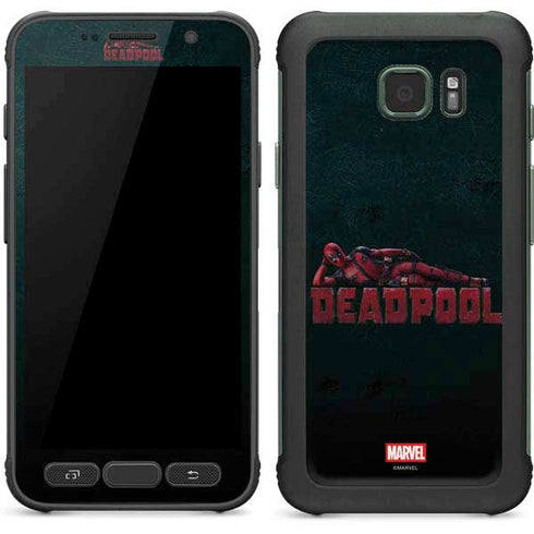Marvel Deadpool Legacy Posing Deadpool Galaxy S7 Active Skin