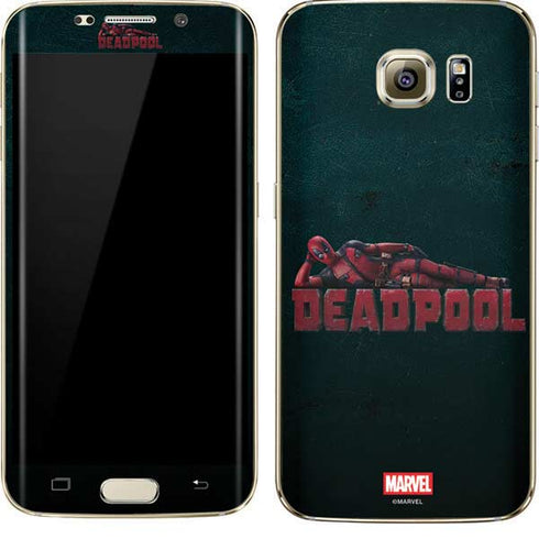 Marvel Deadpool Legacy Posing Deadpool Galaxy S7 Edge Skin